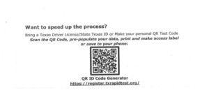 COVID -19 Test QR Code